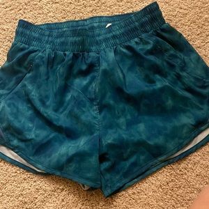 All in motion green athletic shorts